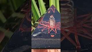 VORTEX Coil Giza Orgonite Pyramid⚛️🕉☯️