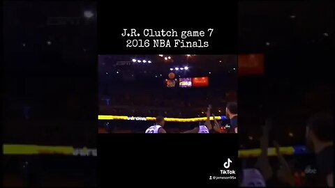 J.R. Smith Clutch Game 7. 2016 Finals. Makes 3 straight Swishes to start the 2nd half.