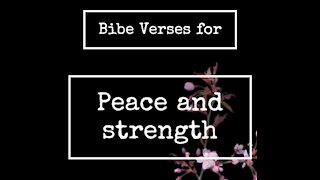 6 BIBLE VERSES FOR STRENGTH & PEACE OF MIND 9#shorts inspirational/SCRIPTURES FOR STRENGTH AND PEACE