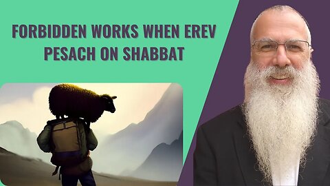 Mishna Pesachim Chapter 6 Mishnah 1. Forbidden works when Pesach on Shabbat