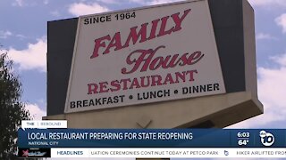 Popular local restaurant prepares for state reopening
