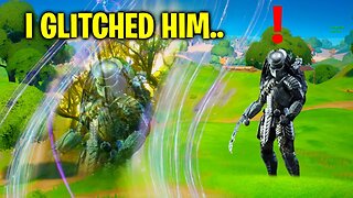 I Glitched Inside New PREDATOR Portal.. (Fortnite)