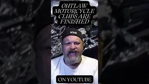 OUTLAW MOTORCYCLE CLUBS ARE FINISHED #shorts