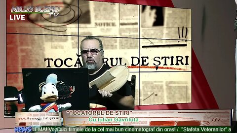 LIVE - TV NEWS BUZAU - TOCATORUL DE STIRI, cu Iulian Gavriluta...