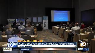 Conference held in San Diego to address affordable housing crisis