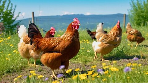 petting time for chickens 🐓🐔🐔