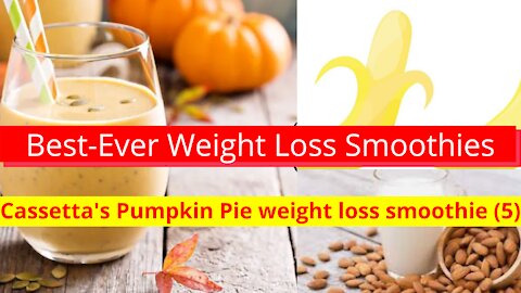 Best Ever Weight Loss Smoothies (5) Pumpkin Pie weight loss smoothie, Smoothie Diet Recipe #shorts