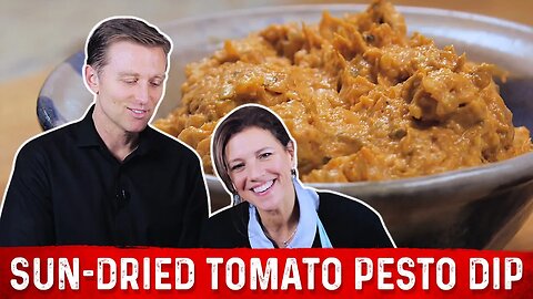 Sun-Dried Tomato Pesto Dip Recipe by Dr.Berg