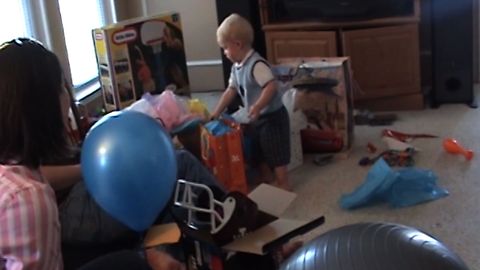 Kid Politely Rejects Birthday Present