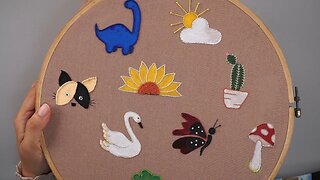 Get Creative with Handmade Embroidered Paintings