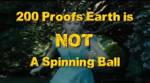 200 proofs Earth is Not A Spinning Ball.