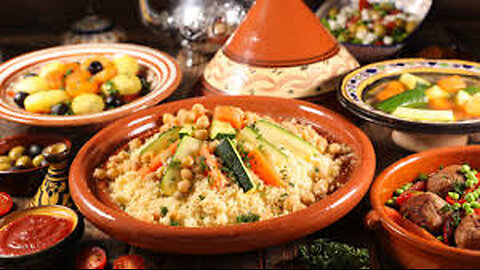 The authentic Algerian couscous dish...taste and heritage