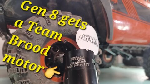 Installing and testing a 5 slot Team Brood motor in the Redcat Gen 8