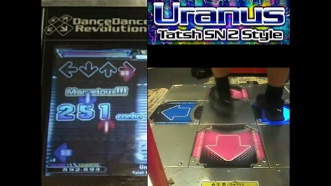 Uranus - CHALLENGE - AA#483 (Good Full Combo) on Dance Dance Revolution A (AC, US)