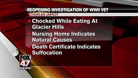 Prosecutor reviews WWII veteran's nursing home choking death