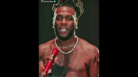 Burnaboy live performance