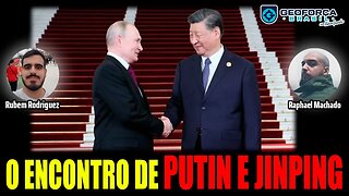 GUERRA ISRAEL x PALESTINA | +O ENCONTRO DE PUTIN E JINPING | Part. Raphael Machado e Rubem Rodriguez