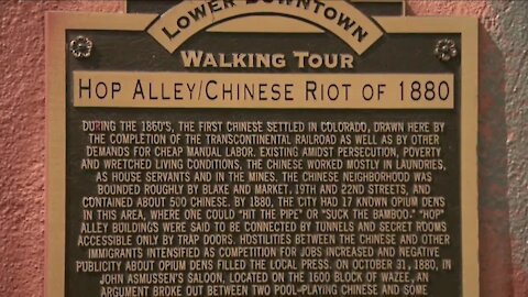 Colorado Asian Pacific United pushing to remove historic plaque in LoDo