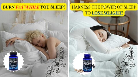 Dietary supplement that supports burning fat during sleep.