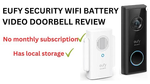 Eufy WiFi Video Doorbell Review