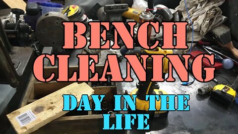 BENCH CLEANING VIDEO - Just Doing the Usual - Cleaning up the Mess