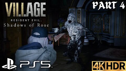 Resident Evil Village Shadows of Rose DLC Part 4 | PS5, PS4 | 4K HDR | Winters' Expansion