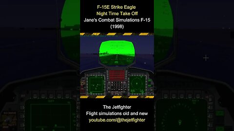 F-15E Strike Eagle: Nighttime Take Off