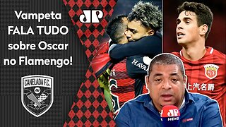 "EU VOU TE FALAR! Quando o Oscar BOTAR A CAMISA do Flamengo...." Vampeta DÁ AULA após 2x0 no SPFC!