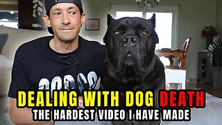 Dealing with Death of Dog The Hardest Video I Have Made