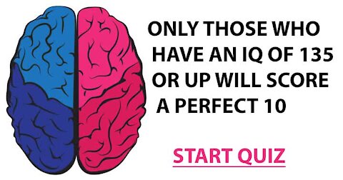 Are you smart enough to score a perfect 10?