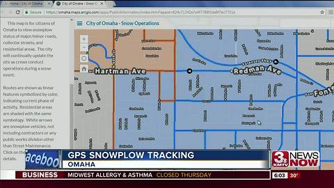 Snowplow tracking system added to city's website