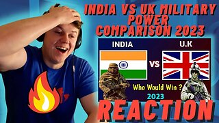 🇮🇳India vs 🇬🇧UK Military Power Comparison 2023 | INDIA WOULD DESTROY UK!! | IRISH REACTION!!