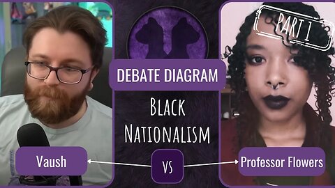Debate Diagram 10: Vaush vs Professor Flowers - Black Nationalism - Part 1