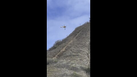 Emergency evacuation on koko head hiking trail