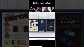 Arcade Battle #DonkeyKong vs #Tron #shorts