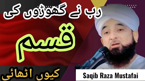 ALLAH nay GORAY ki KASAM Utai | Saqib Raza Mustafai #bayan #viral #saqibrazamustafai