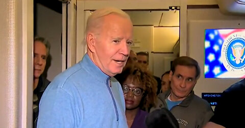 Biden Appears to Scold KJP In Front of Press Gaggle: ‘Sorry Sir’