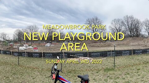 New Playground Area At Meadowbrook Park