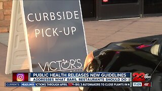Public Health releases new guidelines for restaurants and bars