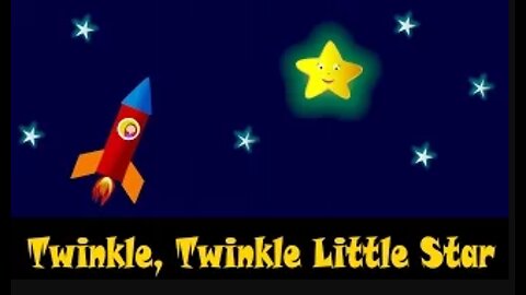 Twinkle, Twinkle Little Star - English Nursery Rhyme with Lyrics