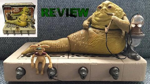 VINTAGE STAR WARS JABBA THE HUTT PLAYSET REVIEW