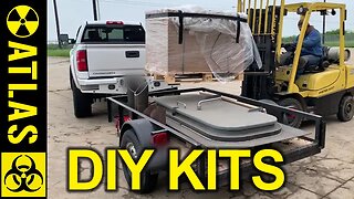 DIY - Build your own Air Tight Safe Room - Use Atlas Survival Shelters Parts