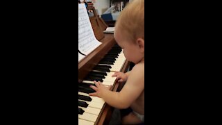 My baby Mozart brother