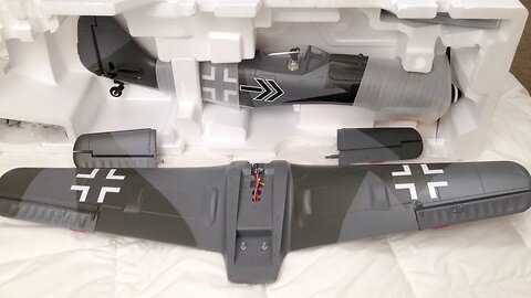 Unboxing, Maiden Flight, and Review of the Parkzone Focke-Wulf 190A-8 RC WWII RC Warbird - FW-190