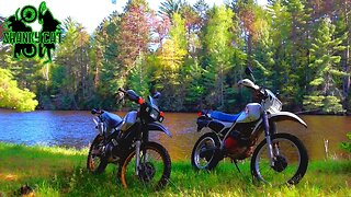 Wisconsin River Trail Exploring On 250 Dual Sports