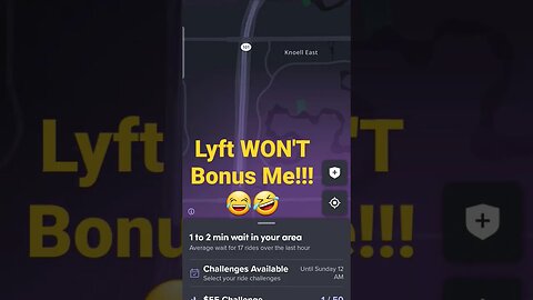 Lyft Mad At Me 🤣😂 They Won't Give Me The Bonus!!! #lyft #rideshare #uber