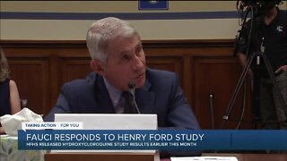 Fauci responds to Henry Ford study