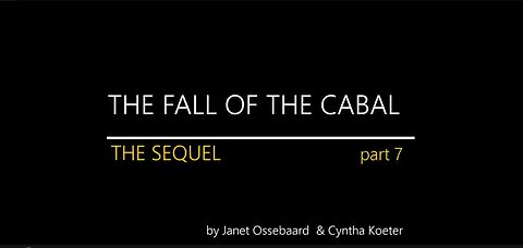 THE SEQUEL TO THE FALL OF THE CABAL - PART 7, Philanthropy or Money Laundering?