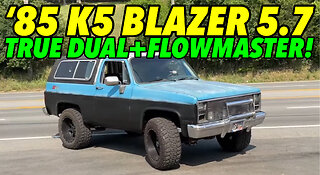 1985 Chevy K5 Blazer Z/71 5.7L V8 w/ FLOWMASTER FLOW FX!