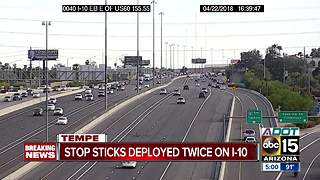 Driver arrested in Tempe after highway pursuit